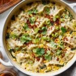 One Pan Sweet Corn Coconut Dumplings Recipe