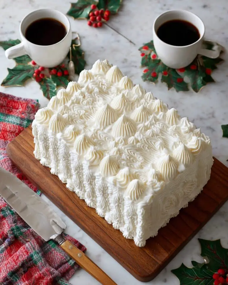 Sweater Weather Hot Cocoa Cake