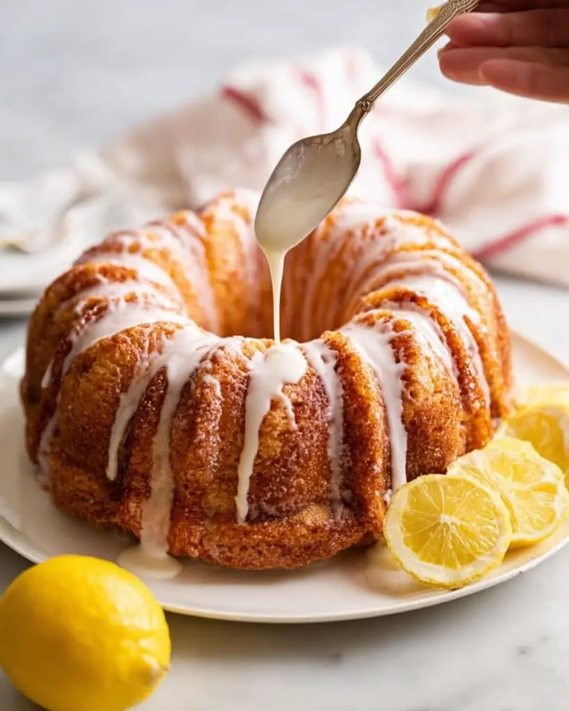 Glazed Lemon Monkey Bread