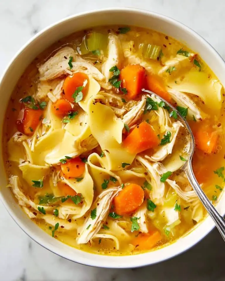 Homemade Chicken Noodle Soup