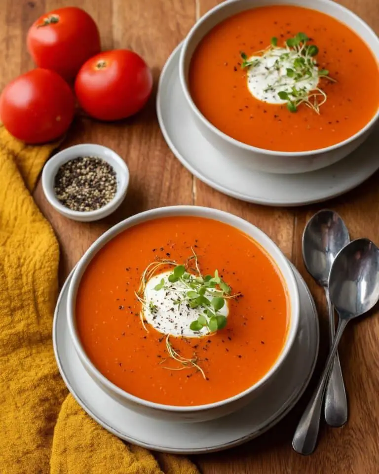Fresh Tomato Velouté Soup