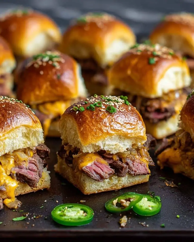 Cowboy Butter Steak Sliders