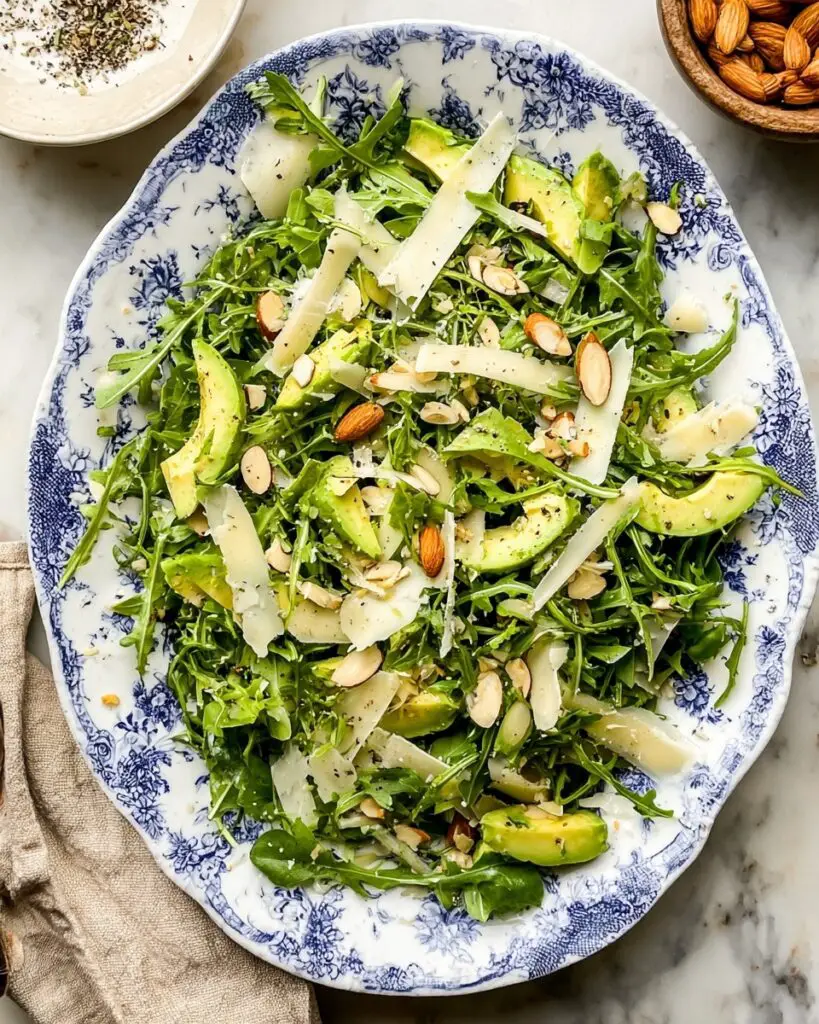 Asiago Arugula Pear Salad Recipe
