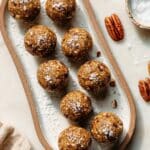 Salted Maple Pecan Pie Energy Bites Recipe