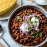 Skillet Turkey Chili Recipe