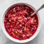 Fresh Cranberry Relish Recipe