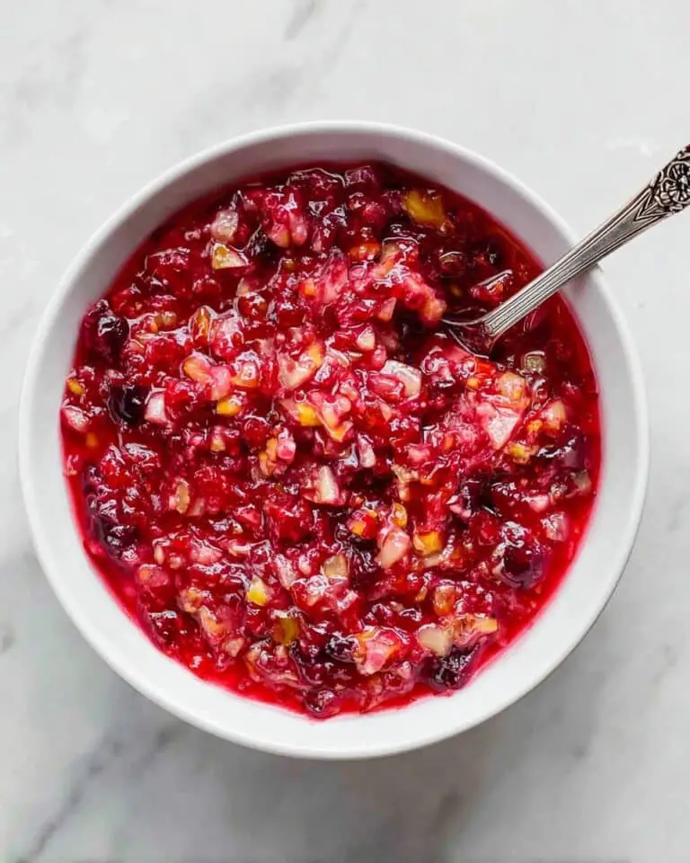 Fresh Cranberry Relish Recipe
