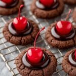 Black Forest Thumbprint Cookies Recipe