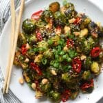 Kung Pao Brussels Sprouts Recipe