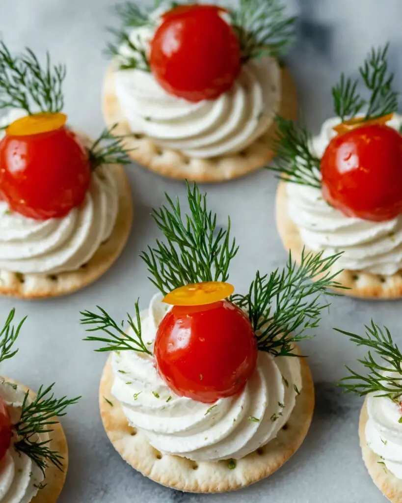 Simple Ornament Appetizers Recipe