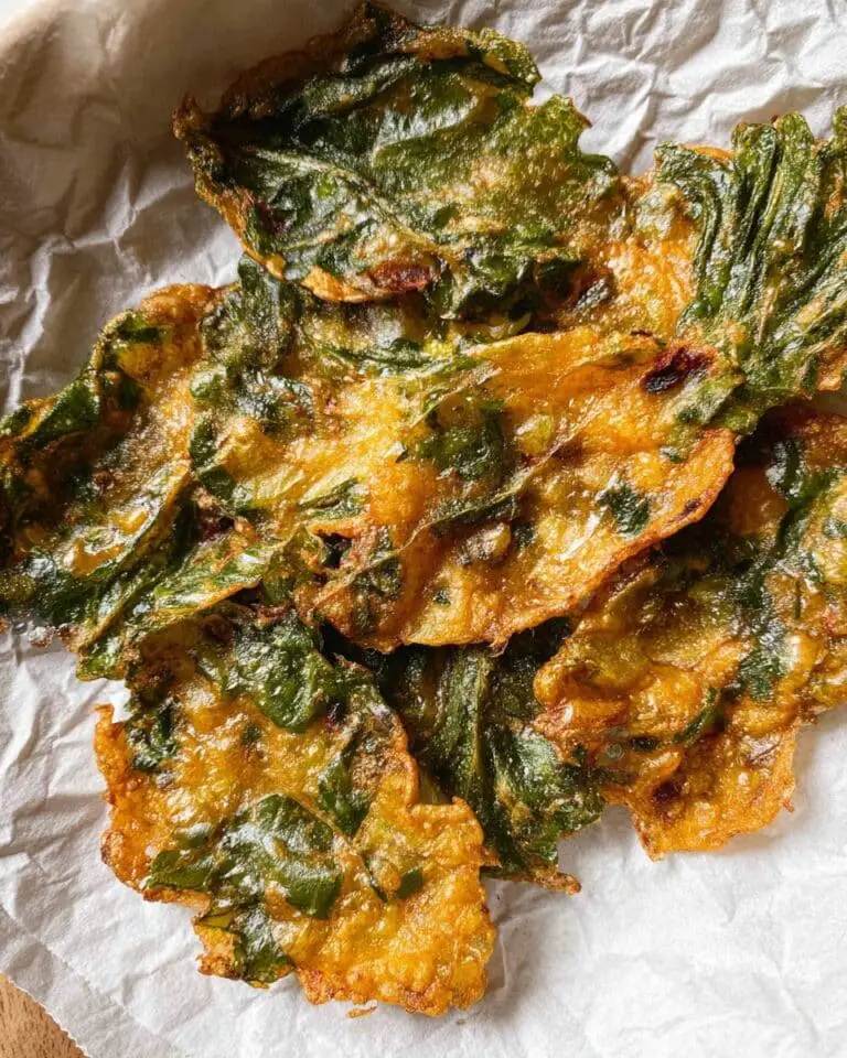 Korean-Style Stuffed Perilla Leaf Pancake (Kkaenip Jeon) Recipe