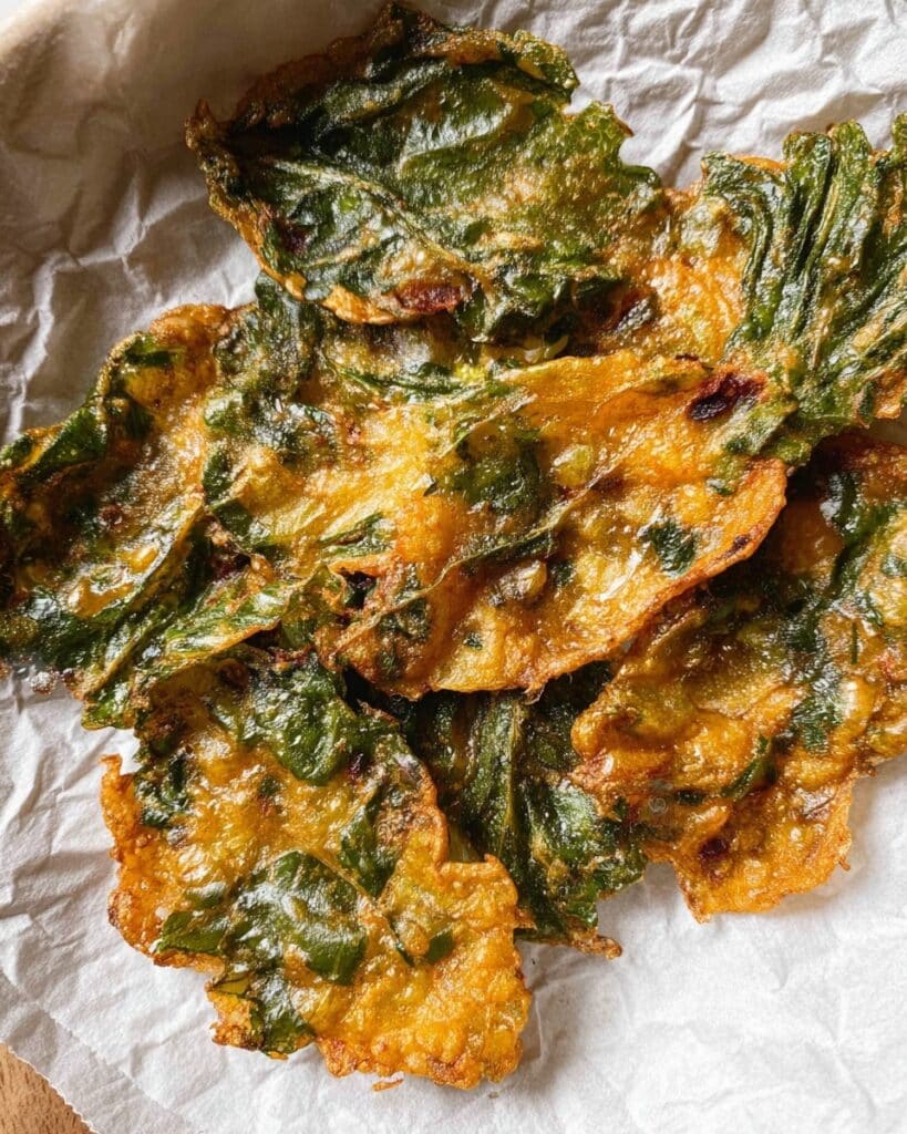 Korean-Style Stuffed Perilla Leaf Pancake (Kkaenip Jeon) Recipe