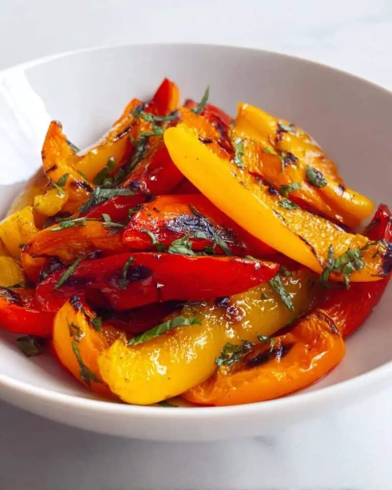Oven Roasted Bell Peppers (An Easy and Delicious Side Dish) Recipe