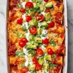 Creamy Turkey Enchiladas with Green Chiles and Monterey Jack Recipe