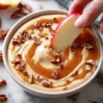Caramel Cream Cheese Dip with Pecan Nuts Recipe