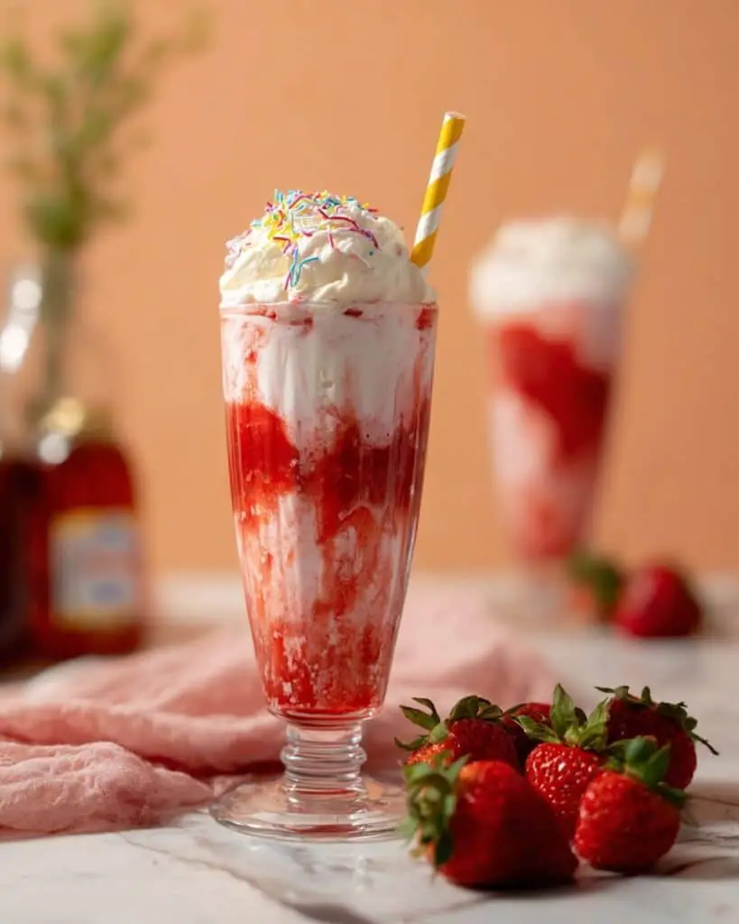 Insanely Good Dairy-Free Strawberry Milkshake Recipe