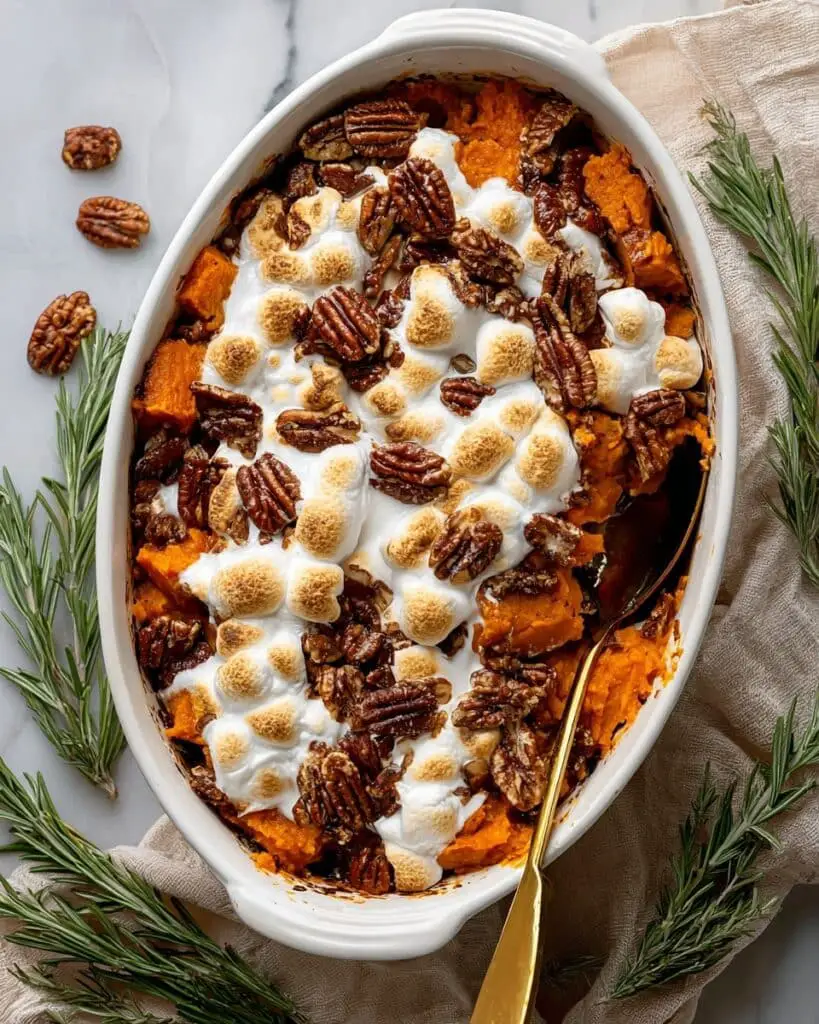 Southern Maple Sweet Potato Casserole Recipe