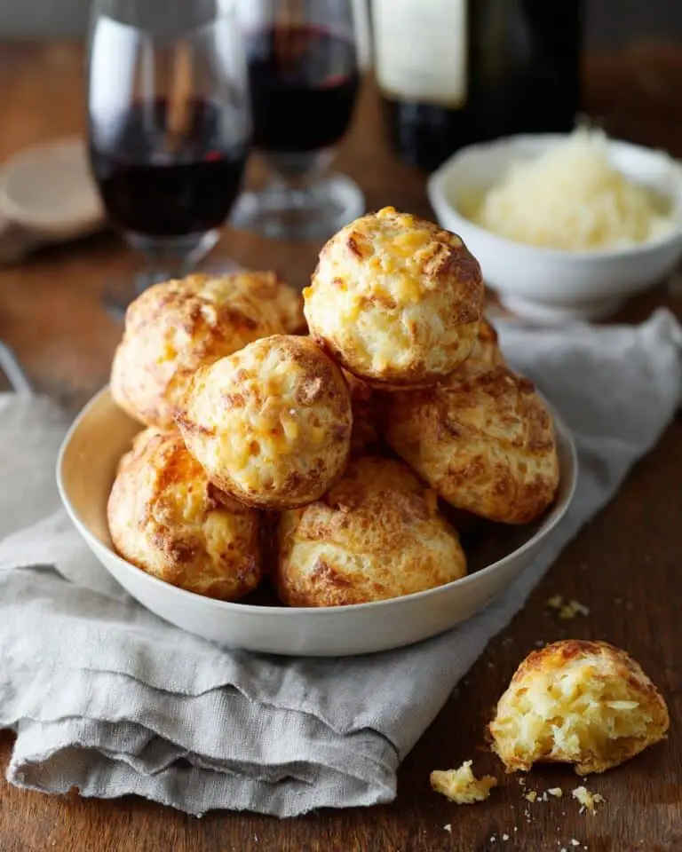 French Cheese Puffs (Gougères) Recipe