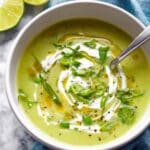 Zucchini Soup with Yogurt, Lemon, and Dill Recipe
