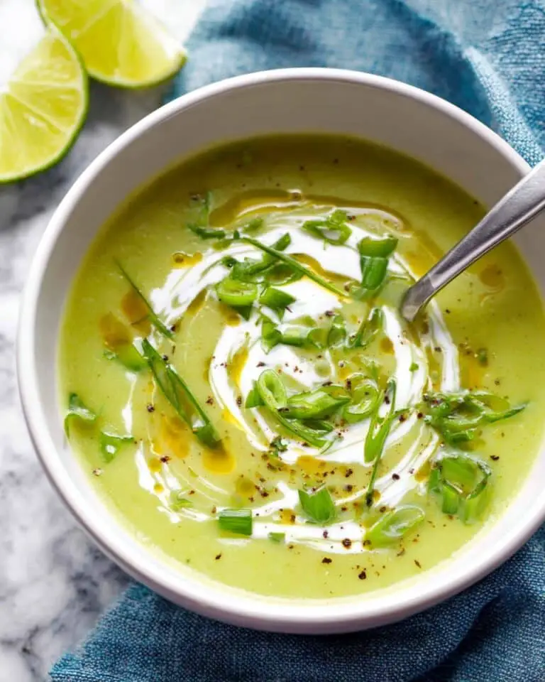 Zucchini Soup with Yogurt, Lemon, and Dill Recipe