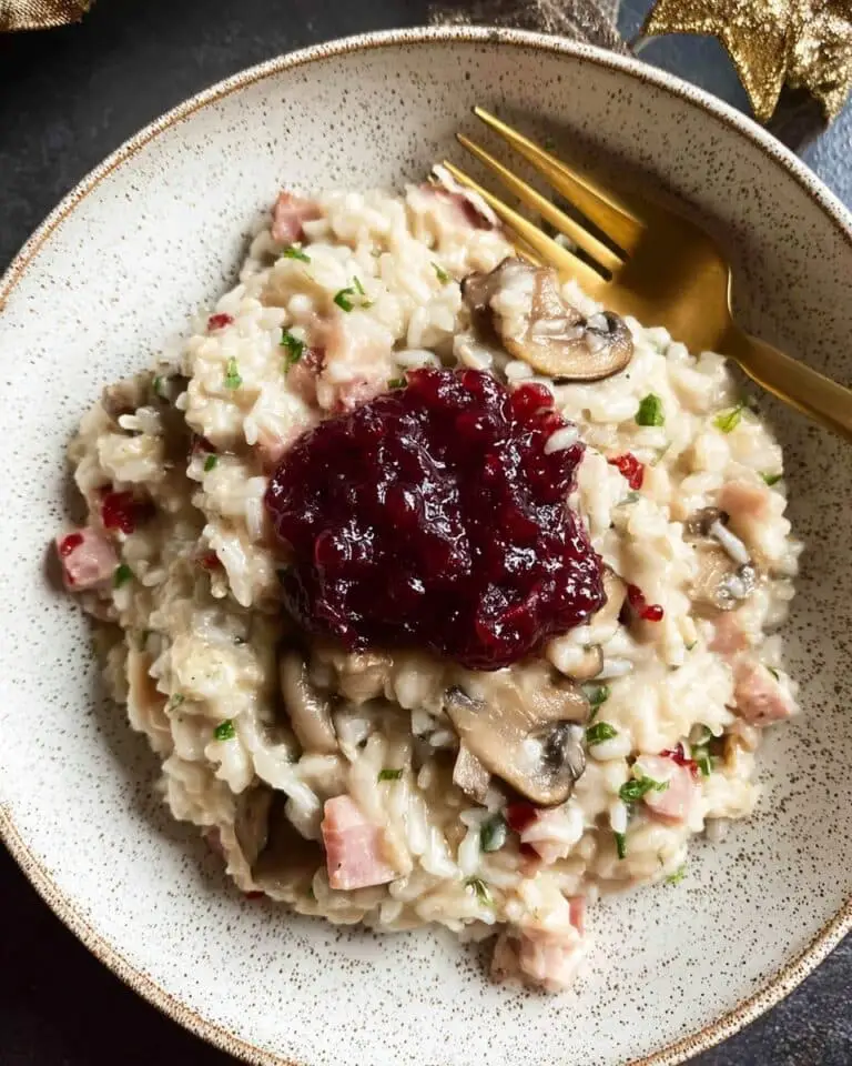 Leftover Turkey Risotto Recipe