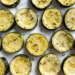 Simple Roasted Zucchini Slices Recipe