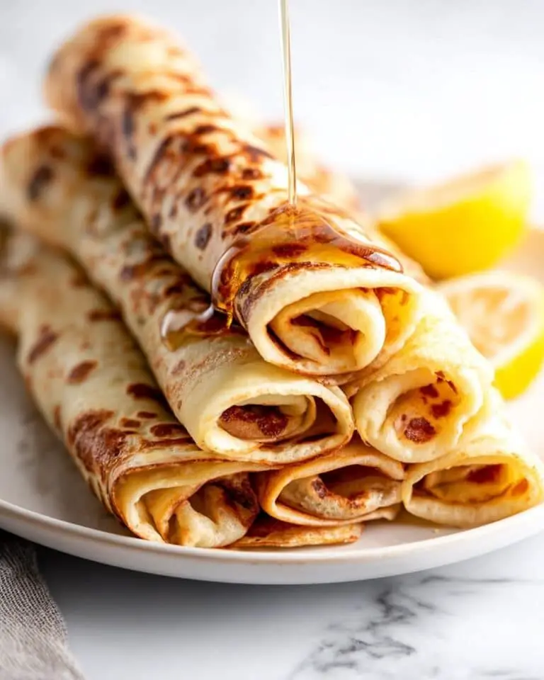 South African Pancakes with Cinnamon Sugar Recipe