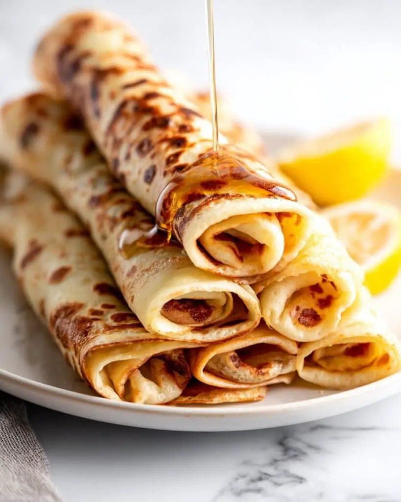 South African Pancakes with Cinnamon Sugar Recipe