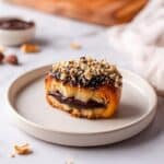 Nutella Croissants with Hazelnuts Recipe