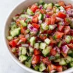 Persian Shirazi Salad Recipe