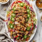 Sesame Chicken Cabbage Crunch Salad Recipe