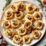 Fig & Goat Cheese Puff Pastry Bites Recipe