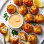Crab Cake Poppers with Spicy Aioli Recipe