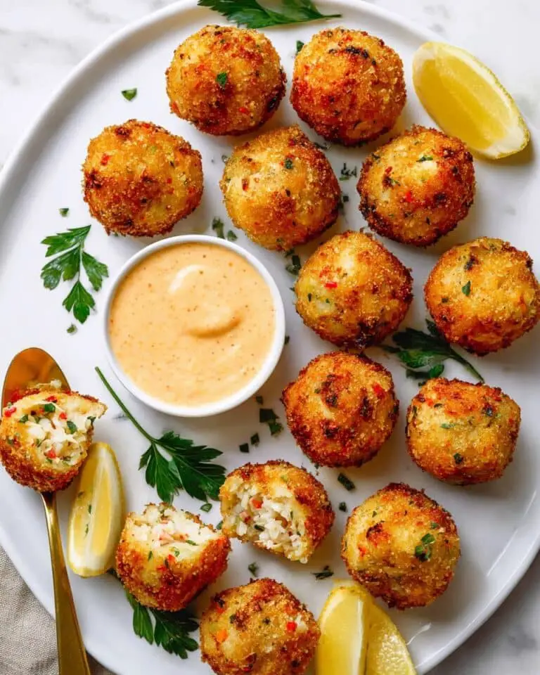 Crab Cake Poppers with Spicy Aioli Recipe