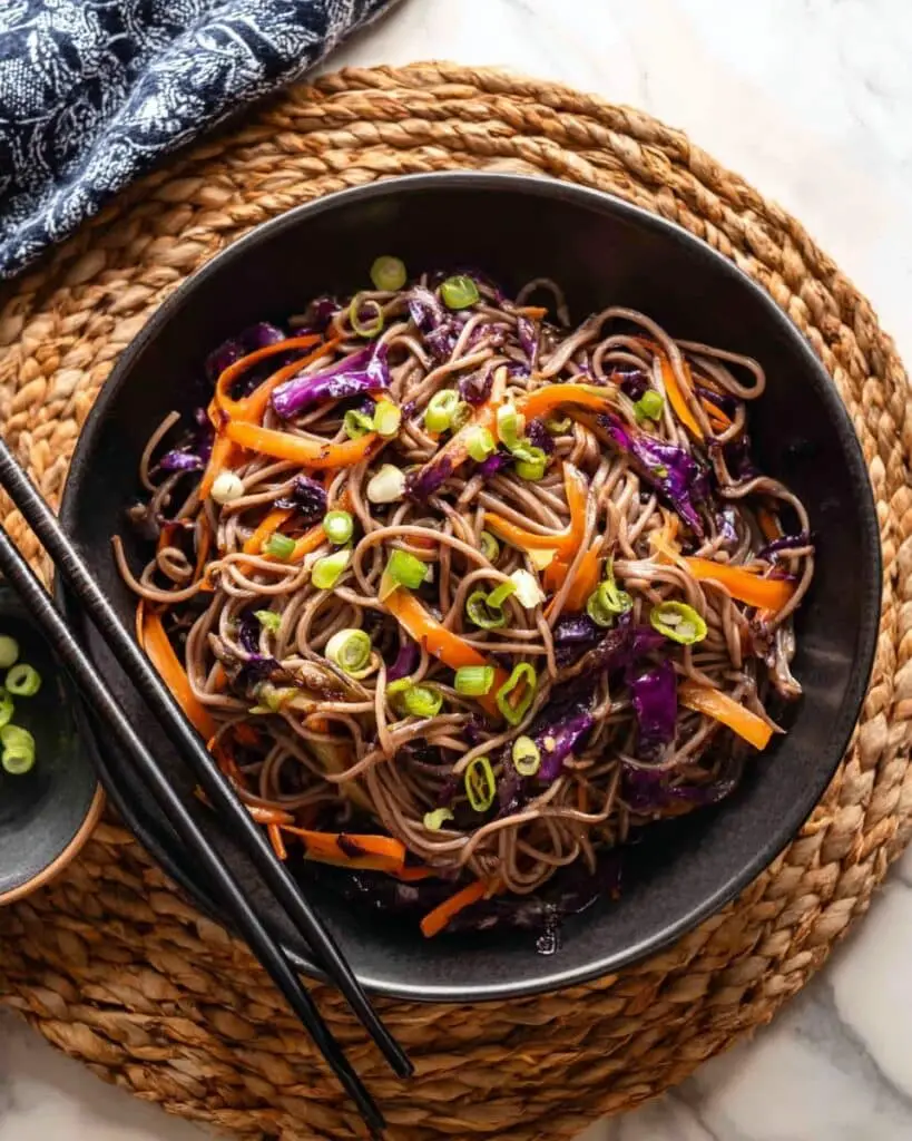 Carrot and Cabbage Noodle Stir Fry Recipe