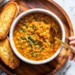 Curried Tomato Lentil Soup Recipe