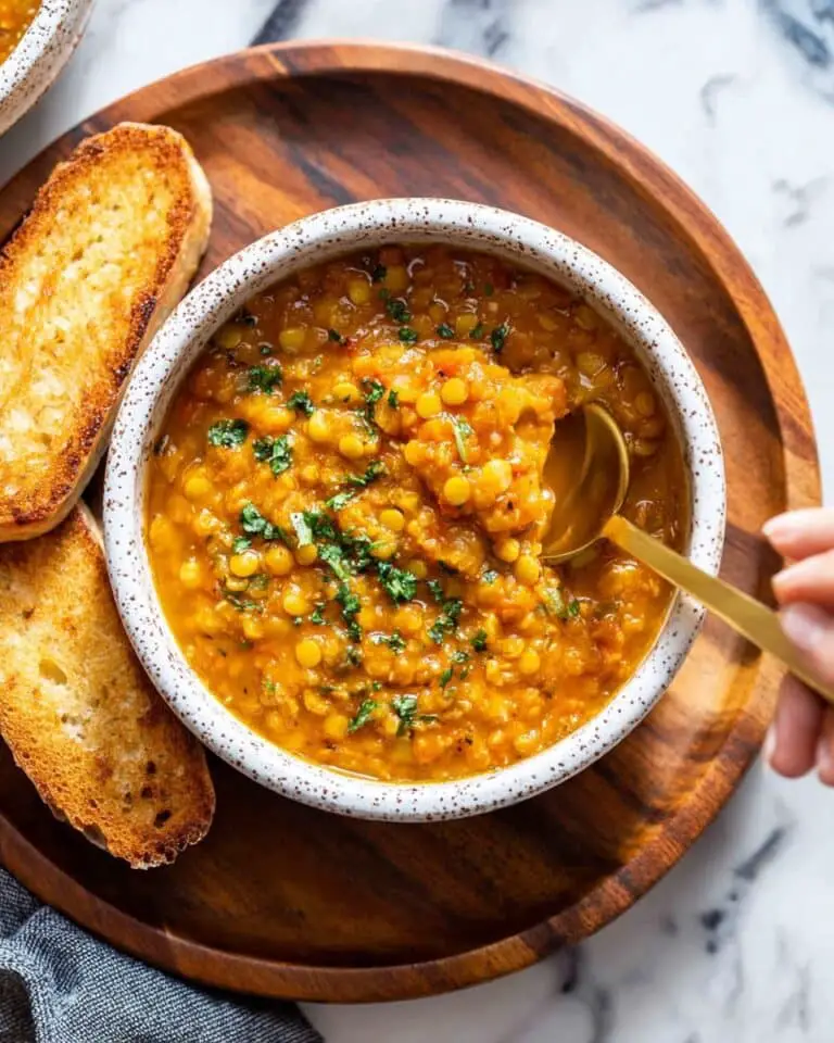 Curried Tomato Lentil Soup Recipe