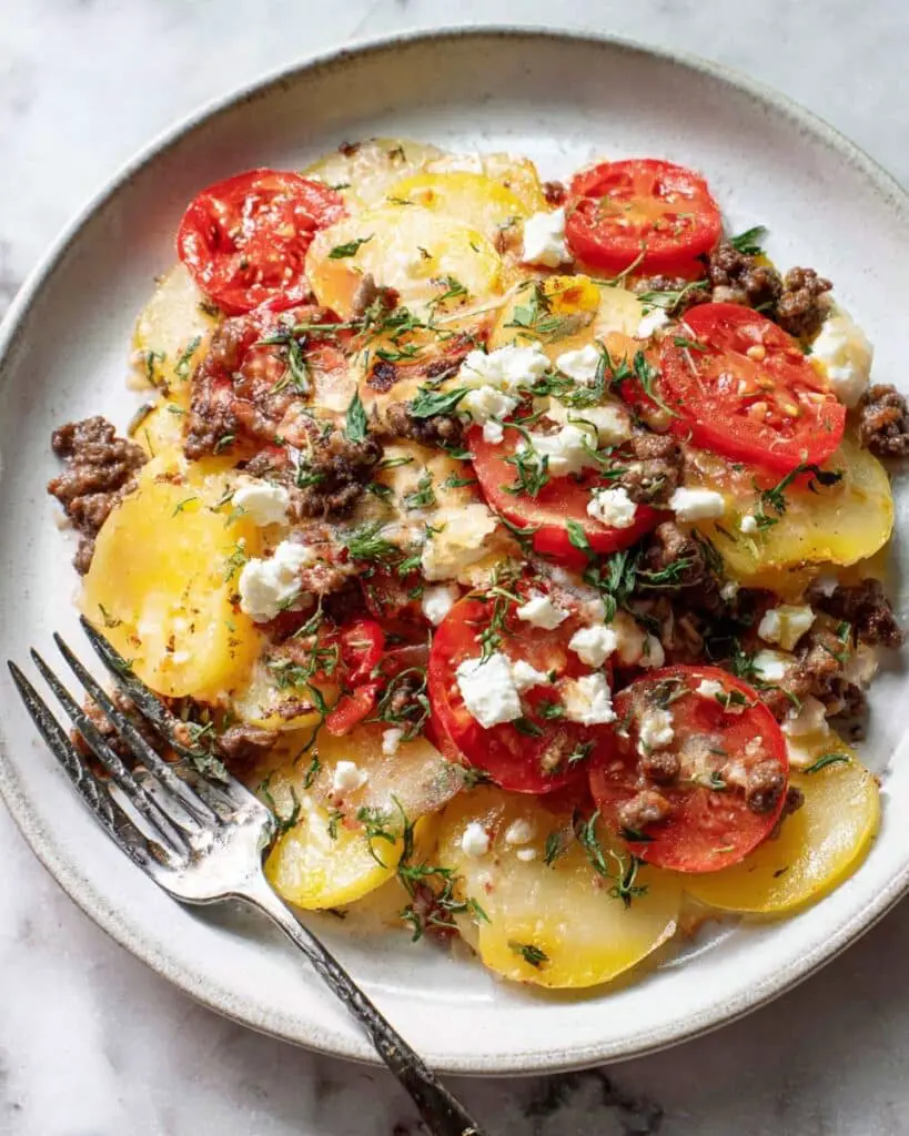 Ground Beef Potato Casserole Recipe