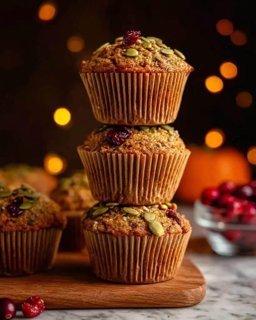 Pumpkin Cranberry Muffins Recipe