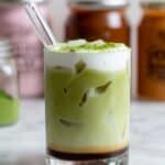 Iced Vanilla Matcha Latte Recipe