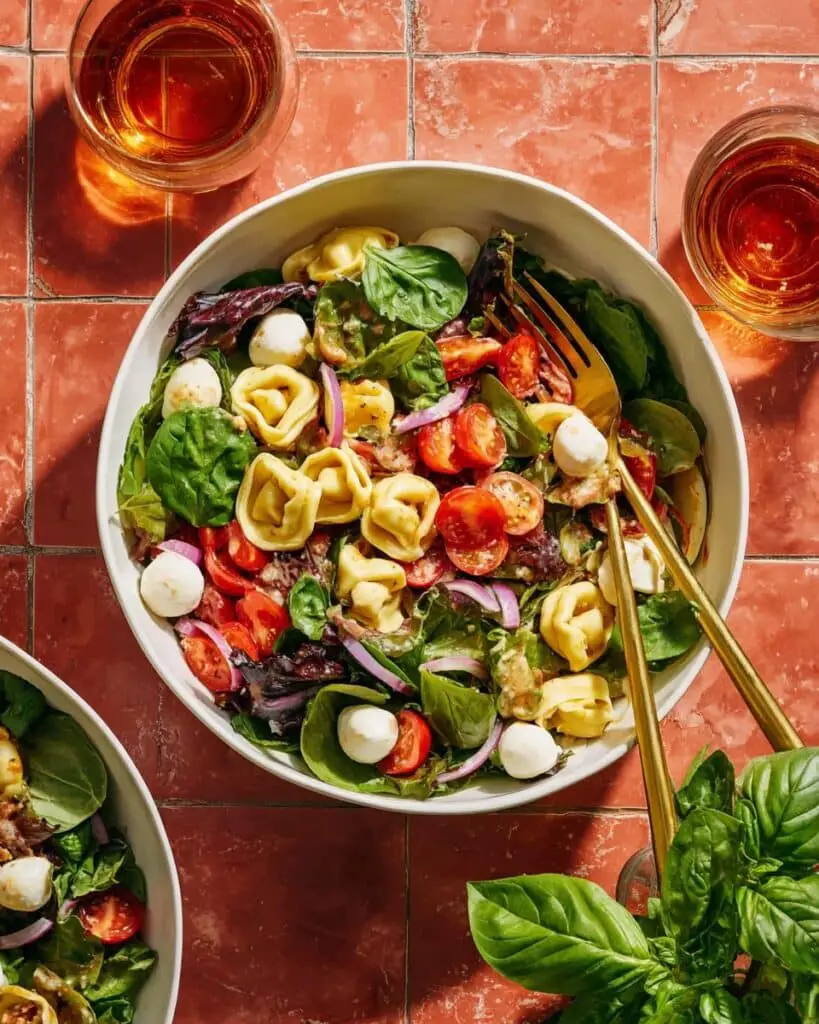 Tortellini Caprese Salad Recipe