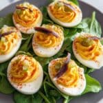 Deviled Eggs on Watercress Salad – Classic Stuffed Eggs with a Fresh Twist Recipe