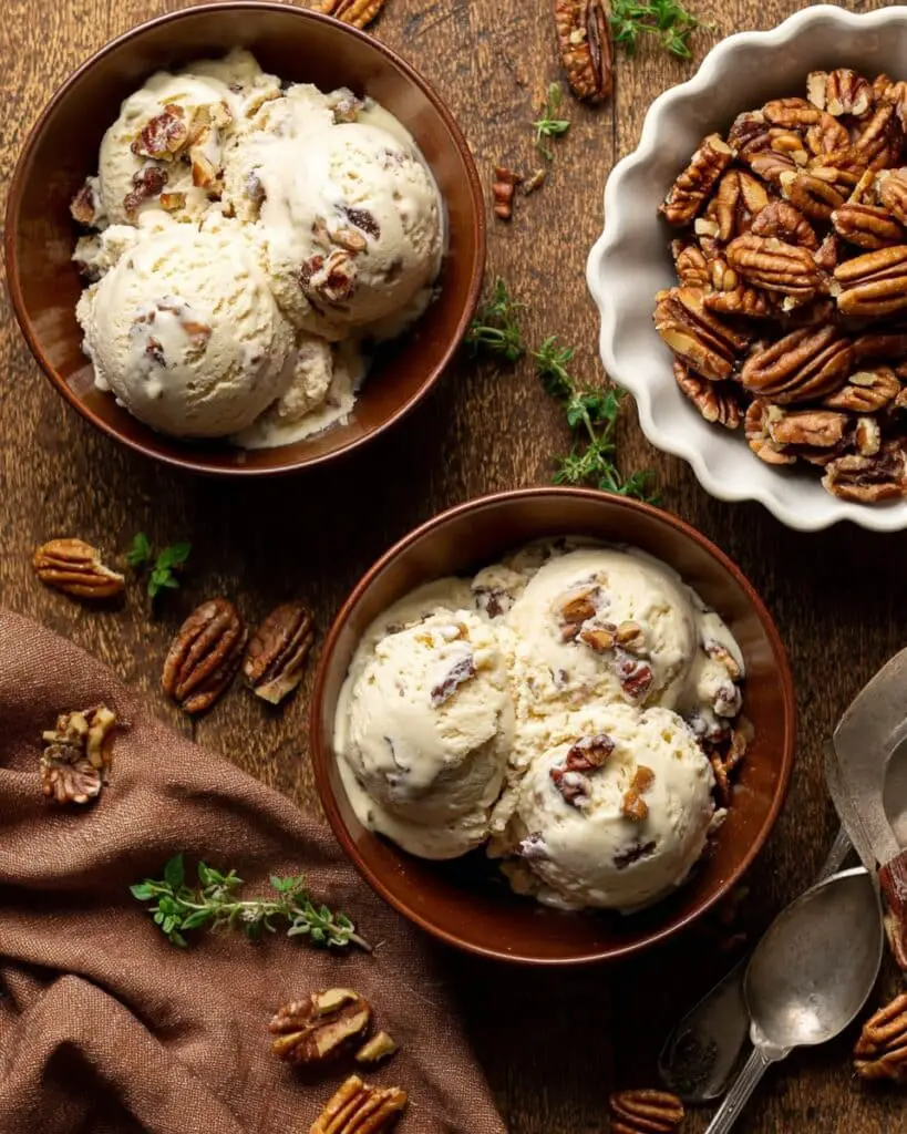 No-Churn Butter Pecan Ice Cream Recipe