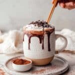 Tahini Hot Chocolate (Super Dreamy, Protein-Rich!) Recipe