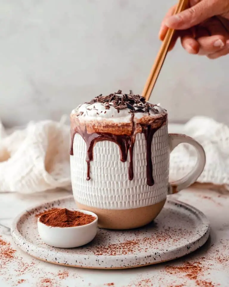 Tahini Hot Chocolate (Super Dreamy, Protein-Rich!) Recipe
