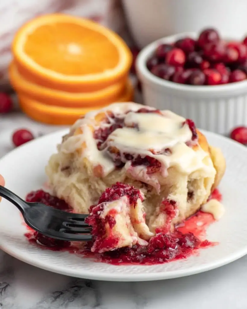 Cranberry Orange Sweet Rolls Recipe