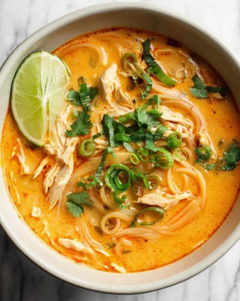 Easy Thai Chicken Curry Soup Recipe