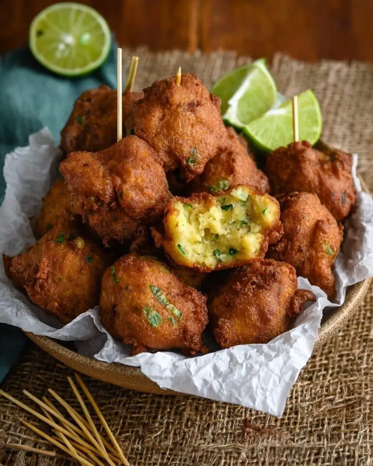 French Antillean Cod Fritters (Accras de Morue) Recipe
