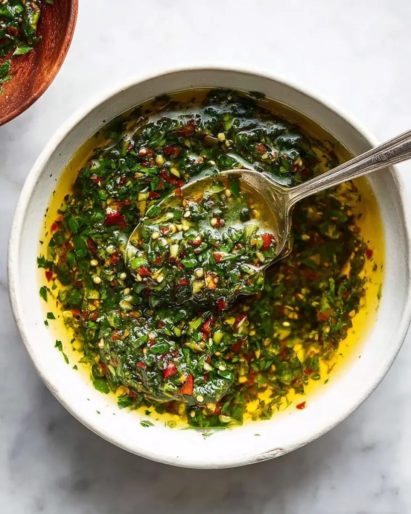 Homemade Chimichurri Sauce Recipe