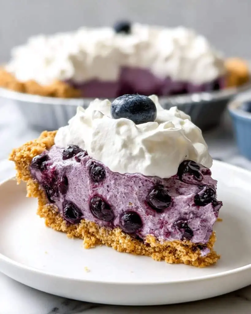 Blueberry Cream Pie Recipe
